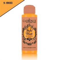 Style Mat Akrilik Boya S-9011 Sarı 120ml