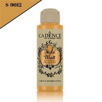Style Mat Akrilik Boya S-9012 Amber 120ml