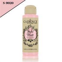 Style Mat Akrilik Boya S-9020 Bebek Pembe 120ml