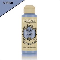 Style Mat Akrilik Boya S-9028 Lavanta Mavi 120ml