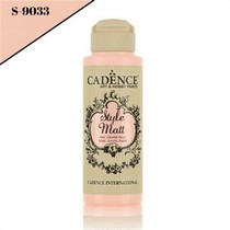 Style Mat Akrilik Boya S-9033 Somon Pembe 120ml