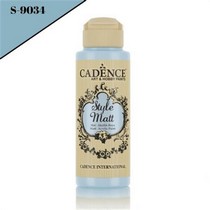 Style Mat Akrilik Boya S-9034 Toz Mavi 120ml