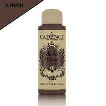 Style Mat Akrilik Boya S-9039 Koyu Kahve 120ml