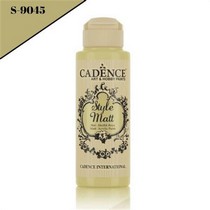 Style Mat Akrilik Boya S-9045 Sarı Yeşil 120ml